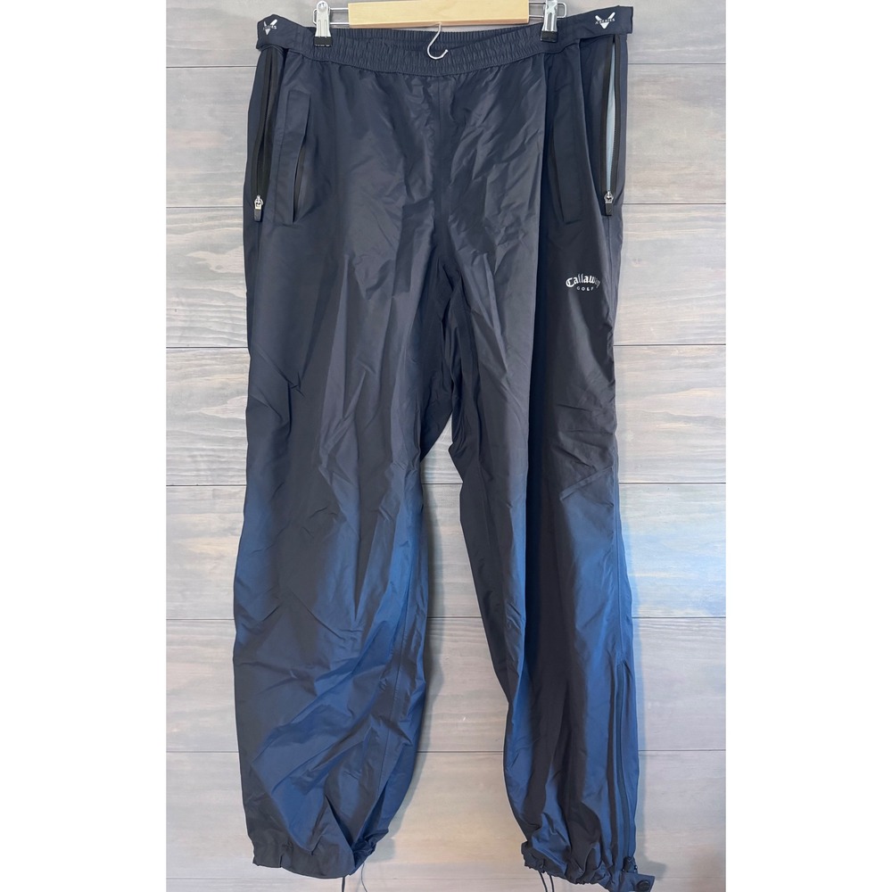 Callaway X Series Waterproof Rain Pants Elastic Waist Golf‎ XL
